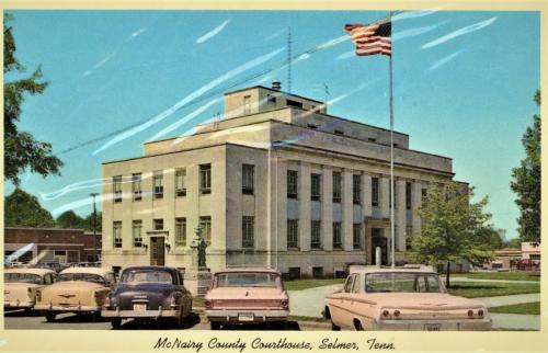 McNairy Co Courthouse Early 1960s