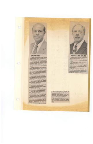 Sheriff Office Candidates