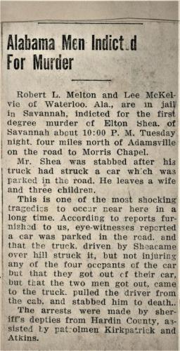 Alabama Men Indicted for Murder
