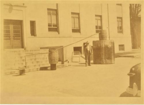 Sheriff Kirkpatrick with Very Large Still 1951