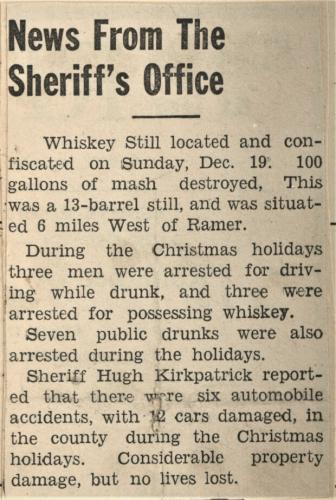 Sheriff News