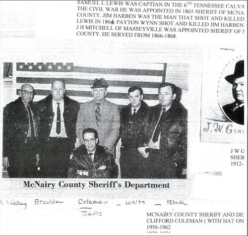 Sheriffs and Deputies