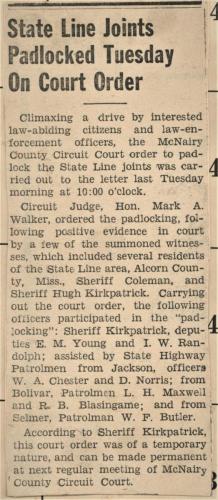 Stateline Shut Down by Court Order
