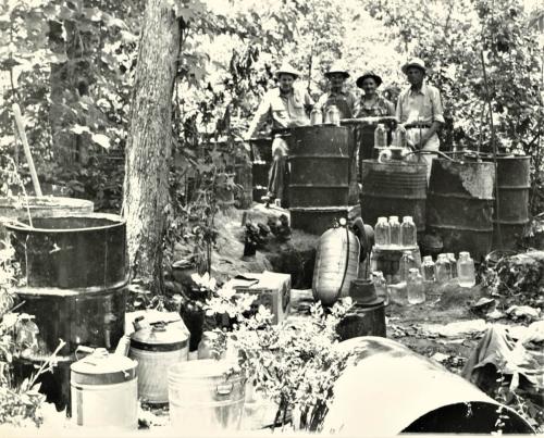 Whiskey Still R B Leonard and Worley and Wylie Randolph